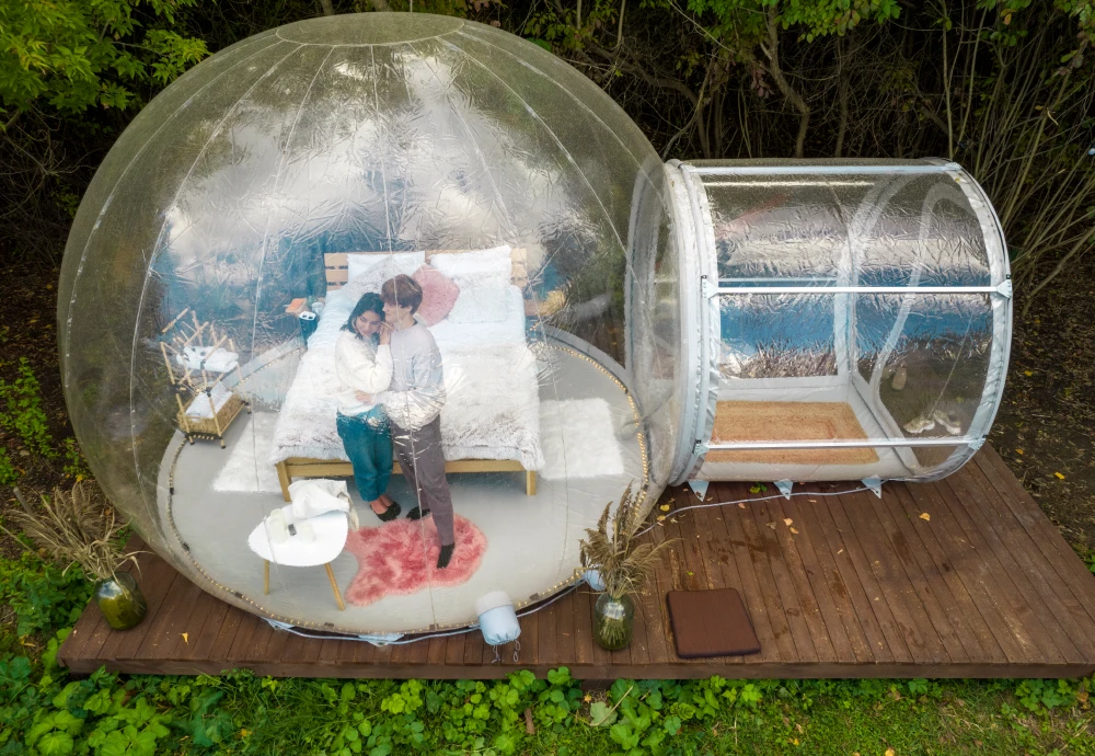 bubble tent ideas